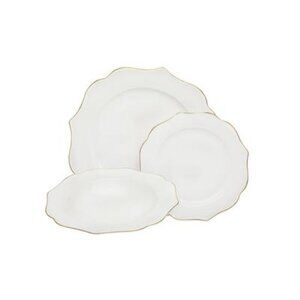 Godinger Arendale 12 Pc. Dinnerware Set, Service for 4 - White